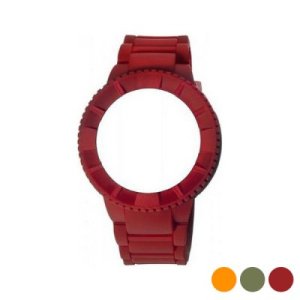 Unisex klocka med utbytbart hölje Watx & Colors COWA17 (46 mm) (Färg: Orange)