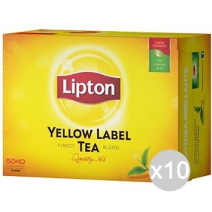 Set 10 Lipton the 60 filtri gr 90 bevanda bibita analcolica
