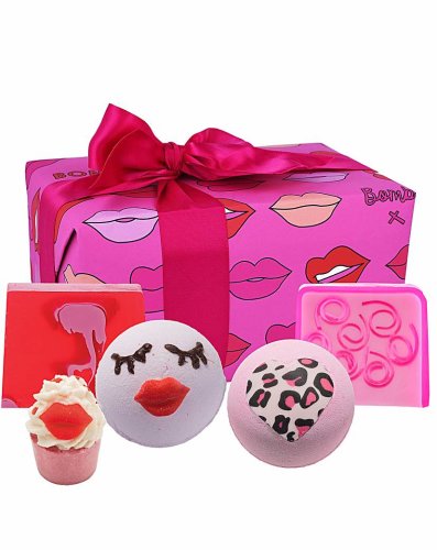 Bomb Cosmetics Bath bomb lip sync giftset