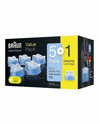 Braun 6 Clean & Renew Cartridges