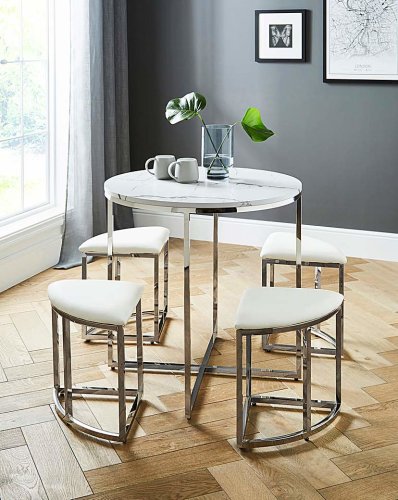 At Home Collection Milan hideaway spacesaving dining set