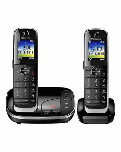 Panasonic KX-TGJ322EB Twin Telephone