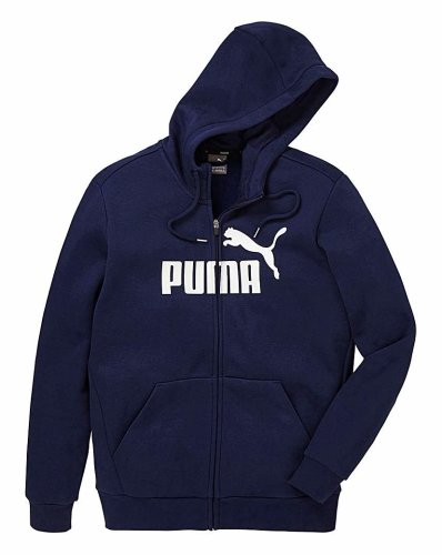 Puma Essential Full Zip Logo Hoody