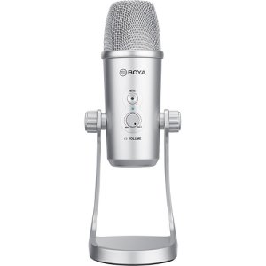 BOYA BY-PM700SP Multipattern USB Condenser Microphone - Silver