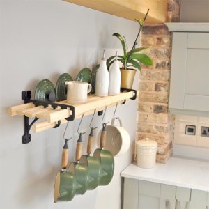 6 Lath Kitchen Shelf Rack