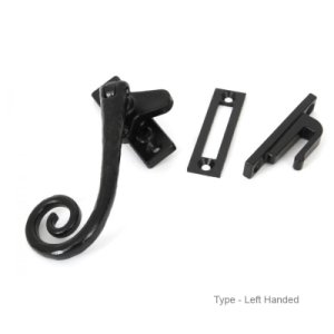 From The Anvil Black lockable monkeytail casement fastener