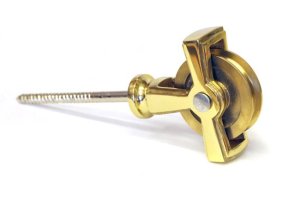 Brass Single pulley