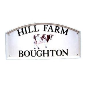 Cast In Style Camden bespoke house name sign