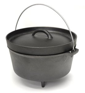 Cast Iron Dutch Oven Cooking Pot