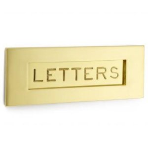 Croft 6355 Engraved Letter Plate