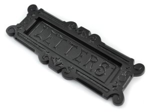 Cast In Style Kenrick 'letters' letter plate