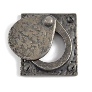 Louis Fraser 238 Cylinder Latch Cover - Pewter Finish