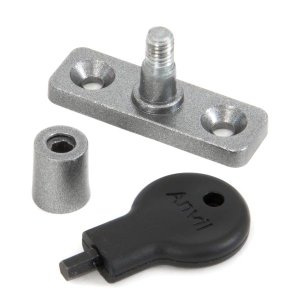 From The Anvil Pewter locking pivot for casement stay