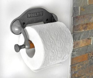 Cast In Style Rustic toilet roll holder
