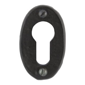 From The Anvil Traditional blacksmith oval euro escutcheon