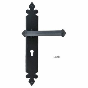 From The Anvil Traditional blacksmith tudor lever door handle