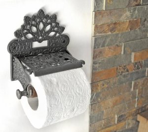 Cast In Style Victorian toilet roll holder