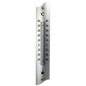 Talen Tools Buitenthermometer metaal 22 cm