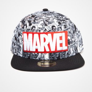 Marvel Classic Logo Snapback Cap