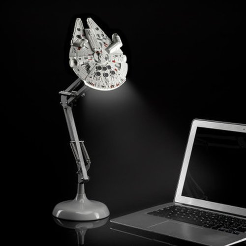 Star Wars Millennium falcon poseable desk lamp