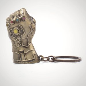 Thanos Infinity Gauntlet 3D Metal Keychain