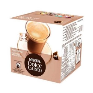Kaffekapsler Nescafé Dolce Gusto 96350 Espresso Macchiato (16 uds)