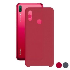 Mobilcover Huawei Y7 2019 Contact TPU (Färg: Röd)