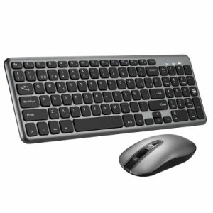 Tastatur og trådløs mus XP/VISTA/7/8/10,Mac (Refurbished C)