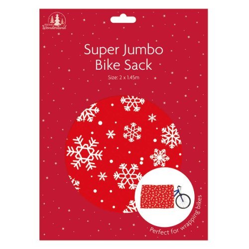 Christmas Super Jumbo PVC Bike Sack 2m x 1.45m, none