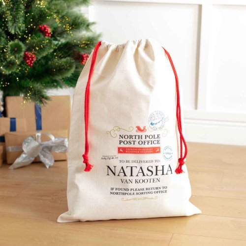 Personalised Special Delivery Santa Sack, none