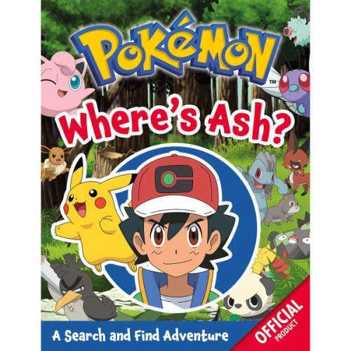 Pokemon Where's Ash Search and Find Book, none