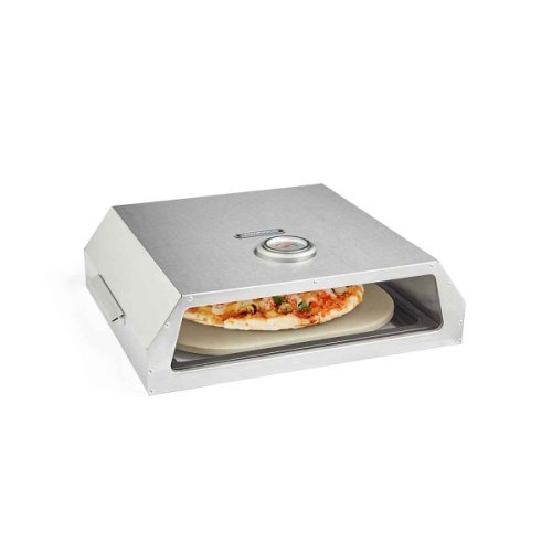 Vonhaus Stainless Steel Grill Top Pizza Oven, Silver