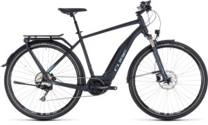 Cube Touring Hybrid Pro 400 Electric Bike 2018 Blue 50cm