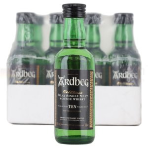 Ardbeg 10 Year Whisky 24x 5cl Miniature Pack