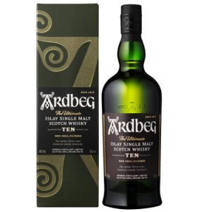 Ardbeg Ten Years Whisky 70cl Gift Box