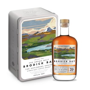 Arran Whisky Arran brodick bay 20 year the explorer series whisky 70cl