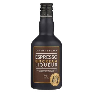 Carthy & Black Espresso Gin Cream Liqueur 50cl