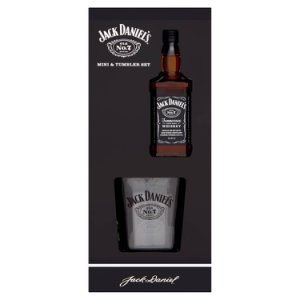 Jack Daniels Jack daniel's whiskey 5cl & tumbler gift pack
