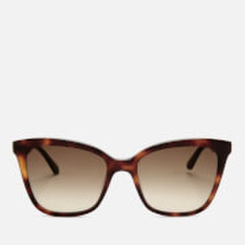 Karl Lagerfeld Women's Butterfly Frame Sunglasses - Havana