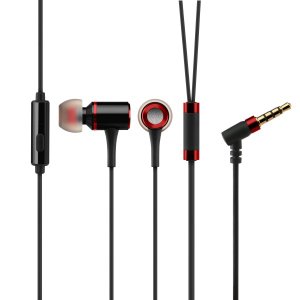 Cowon EM2 Refined Sound Open Back Earphones Colour BLACK/RED