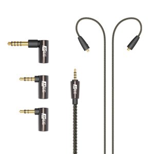 MEE Universal MMCX Hi-Fi balanced audio cable with adapter set