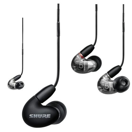 0.000 Shure aonic 5 sound isolating earphones with triple high definition balanced armature drivers