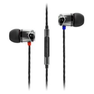 SoundMAGIC E10C In-Ear Earphones with Mic & Remote AUTO-DETECT COMPATIBILITY FOR ALL SMARTPHONES Colour SILVER/BLACK