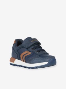 Alben Boy B Trainers for Baby Boys, by GEOX® blue dark solid with design