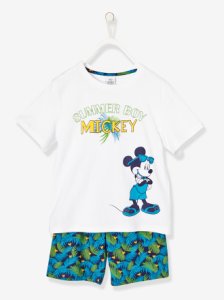 Boys' Printed Mickey Mouse® Pyjamas white light solid with design