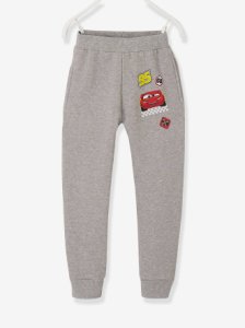 Fleece Cars® Trousers for Baby Boys grey medium solid with design
