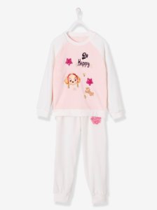 Sequinned PAW Patrol® Pyjamas for Girls pink light solid with design