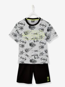 Short Pyjamas with Stars Wars® Print grey medium mixed color