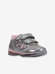 Todo Girl A Trainers for Baby Girls, by GEOX® grey medium solid with design