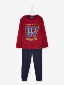 Two-tone Harry Potter® Pyjamas, for Boys red dark solid with design